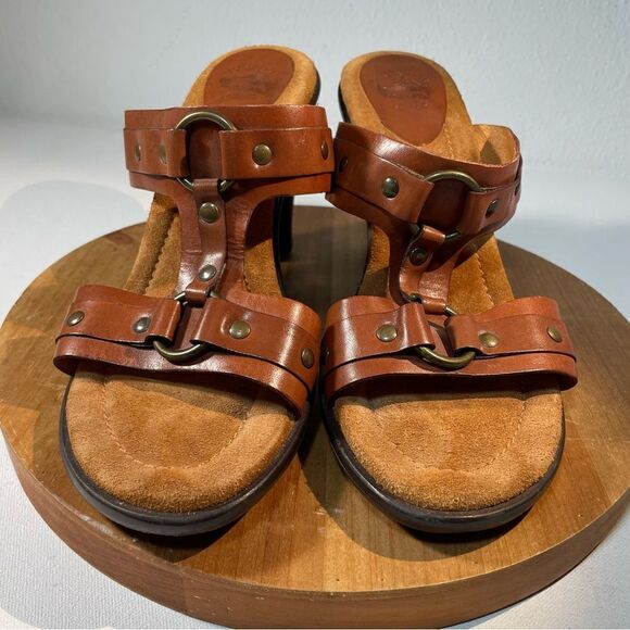 Frye Elvira heeled sandals  size 9 - Picture 10 of 12